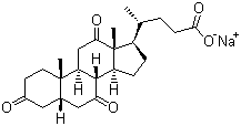 CAS # 145-41-5, Sodium dehydrocholate, 3,7,12-Trioxo-5beta-cholanic acid sodium salt