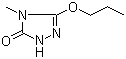 structure of CAS# 145027-96-9, 5-丙氧基-4-甲基-1,2,4-三唑啉酮