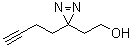structure of CAS# 1450754-41-2, 3-(3-丁炔-1-基)-3H-双吖丙啶-3-乙醇