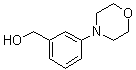 structure of CAS# 145127-38-4, 3-(4-吗啉基)苯甲醇