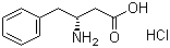 structure of CAS# 145149-50-4, (R)-3-Amino-4-phenylbutyric acid hydrochloride