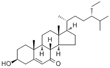 CAS 登录号：145163-97-9, 24(S)-3beta-羟基豆甾-5-烯-7-酮