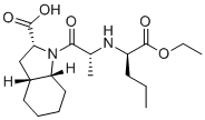 CAS # 145513-48-0, Ent-Perindopril, (2R,3aR,7aR)-1-(((R)-1-ethoxy-1-oxopentan-2-yl)-D-alanyl)octahydro-1H-indole-2-carboxylic acid