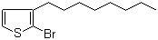 structure of CAS# 145543-83-5, 2-溴-3-辛基噻吩