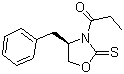 structure of CAS# 145588-95-0, (S)-4-苄基-3-丙酰基-1,3-恶唑烷-2-硫酮