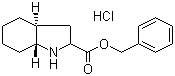 structure of CAS# 145641-35-6, Benzyl (2S,3aR,7aS)-octahydroindole-2-carboxylate hydrochloride