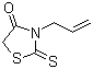3-Allylrhodanine molecular structure (CAS 1457-47-2)