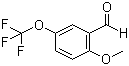 structure of CAS# 145742-65-0, 2-甲氧基-5-(三氟甲氧基)苯甲醛