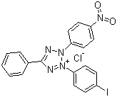 CAS 登录号：146-68-9, 碘硝基氯化四氮唑蓝, 碘硝基四唑紫, 2-(4-碘苯基)-3-(4-硝基苯基)-5-苯基氯化四唑