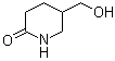structure of CAS# 146059-77-0, 5-(羟基甲基)哌啶-2-酮