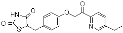 structure of CAS# 146062-49-9, 匹格列酮