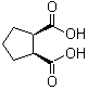structure of CAS# 1461-96-7, 顺式-1,2-环戊二酸