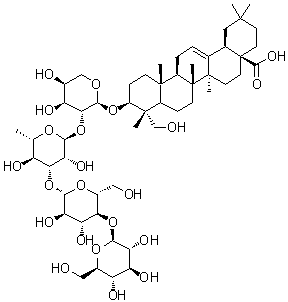 CAS 登录号：146100-02-9, 灰毡毛忍冬次甙乙