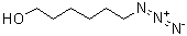 structure of CAS# 146292-90-2, 6-Azido-1-hexanol