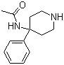 CAS 登录号：146396-04-5, 4-(乙酰氨基)-4-苯基哌啶