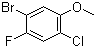 structure of CAS# 146447-18-9, 5-溴-2-氯-4-氟苯甲醚