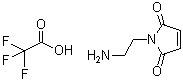 structure of CAS# 146474-00-2, N-(2-氨基乙基)马来酰亚胺三氟乙酸盐