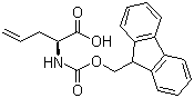 structure of CAS# 146549-21-5, (S)-N-Fmoc-Allylglycine