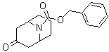 structure of CAS# 146747-65-1, 3-Oxo-9-azabicyclo[3.3.1]nonane-9-carboxylic acid phenylmethyl ester