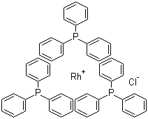 CAS # 14694-95-2, Tris(triphenylphosphine)chlororhodium, Chlorotris(triphenylphosphine)rhodium(I), Tris(triphenylphosphine)rhodium(I) chloride, Wilkinson's catalyst