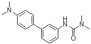 structure of CAS# 1469924-27-3, N'-[4'-(二甲基氨基)[1,1'-联苯]-3-基]-N,N-二甲基脲