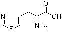 CAS # 14717-97-6, 4-Thiazolealanine, (+/-)-alpha-Amino-4-thiazolepropanoic acid, DL-alpha-Amino-4-thiazolepropionic acid, alpha-Amino-4-thiazolepropanoic acid, beta-(4-Thiazolyl)-DL-Alanine