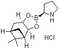 CAS 登录号：147255-70-7, (S)-2-吡咯烷硼酸 (-)-蒎烷二醇酯盐酸盐