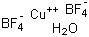 CAS # 14735-84-3, Cupric tetrafluoroborate hydrate, Copper(II)tetrafluoroborate hydrate