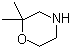 structure of CAS# 147688-58-2, 2,2-Dimethylmorpholine