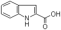 CAS # 1477-50-5, Indole-2-carboxylic acid, 1H-Indole-2-carboxylic acid