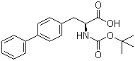 structure of CAS# 147923-08-8, Boc-3-(4-Biphenylyl)-L-alanine
