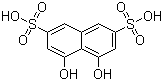 CAS # 148-25-4, 1,8-Dihydroxynaphthylene-3,6-disulfonic acid, 4,5-Dihydroxynaphthalene-2,7-disulphonic acid