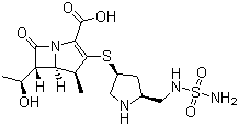 structure of CAS# 148016-81-3, Doripenem