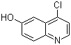 structure of CAS# 148018-29-5, 4-氯-6-羟基喹啉