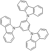 structure of CAS# 148044-07-9, 1,3,5-Tri(9-carbazolyl)benzene