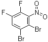 structure of CAS# 1481-57-8, 1,2-Dibromo-4,5-difluoro-3-nitrobenzene