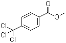 structure of CAS# 14815-87-3, Methyl 4-trichloromethylbenzoate