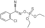 CAS # 14816-20-7, Chlorphoxim, 2-Chloro-N-diethoxyphosphinothioyloxybenzenecarboximidoyl cyanide