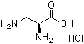 3-Amino-L-alanine hydrochloride molecular structure (CAS 1482-97-9)