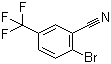 2-Bromo-5-(trifluoromethyl)benzonitrile molecular structure (CAS 1483-55-2)