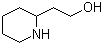 structure of CAS# 1484-84-0, 2-Piperidineethanol