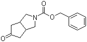 structure of CAS# 148404-29-9, Hexahydro-5-oxocyclopenta[c]pyrrole-2(1H)-carboxylic acid benzyl ester