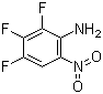 structure of CAS# 148416-38-0, 2,3,4-Trifluoro-6-nitroaniline