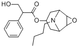 CAS # 14861-14-4, Hyoscine Butyl Bromide Impurity E, (9-butyl-3-oxa-9-azatricyclo[3.3.1.02,4]nonan-7-yl) 3-hydroxy-2-phenylpropanoate
