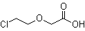 CAS # 14869-41-1, 2-(2-Chloroethoxy)acetic acid, 2-Chloroethoxyacetic acid, 5-Chloro-3-oxapentanoic acid
