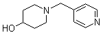 structure of CAS# 148729-35-5, 1-(4-吡啶甲基)-4-哌啶醇