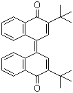 CAS 登录号：148808-97-3, 2-(叔丁基)-4-[3-(叔丁基)-4-氧代-1(4H)-萘亚基]-1(4H)-萘酮