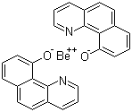 CAS # 148896-39-3, Bis(10-hydroxybenzo[h]quinolinato)beryllium