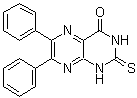 CAS # 14892-97-8, 2,3-Dihydro-6,7-diphenyl-2-thioxo-4(1H)-pteridinone, 6,7-Diphenyl-2-thiolumazine