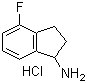 structure of CAS# 148960-34-3, 4-氟茚满-1-胺盐酸盐